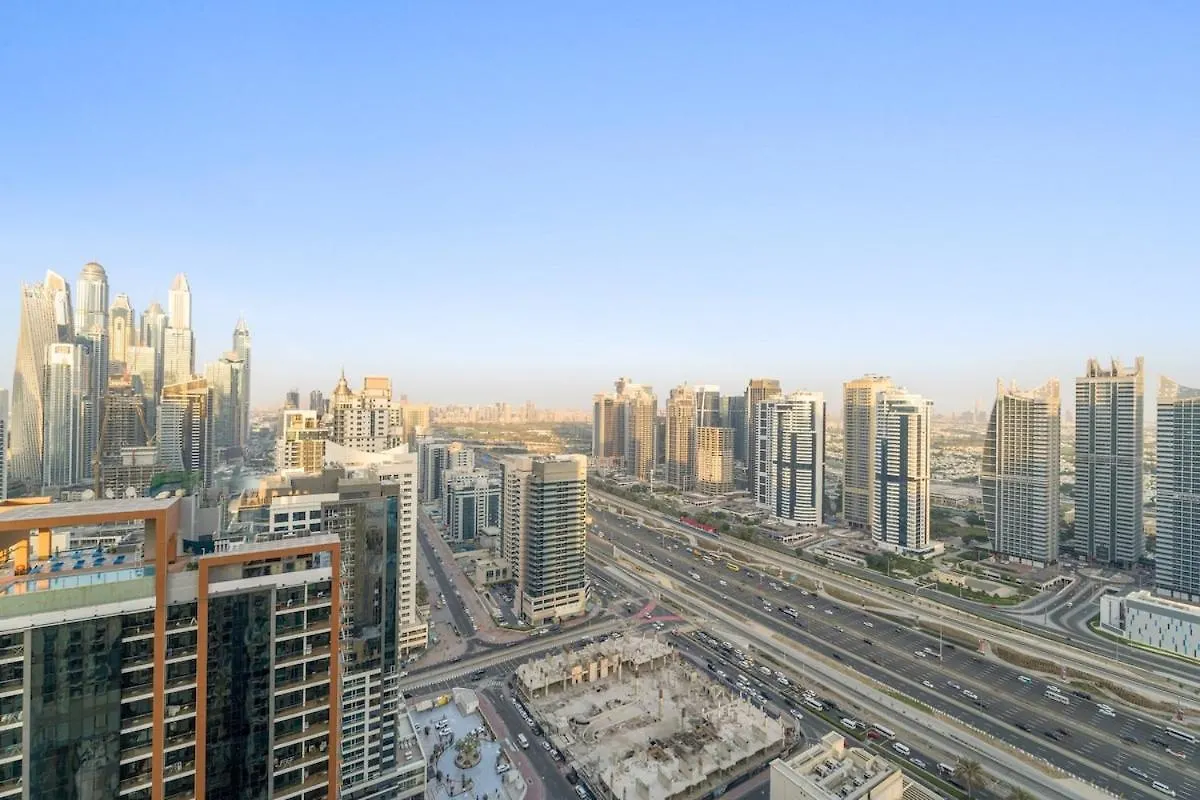 아파트 First Class 1Br Stunning City & Marina Views 두바이 아랍에미리트